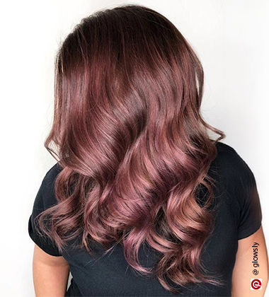 Best Brown Hair Colour - Rose Brown
