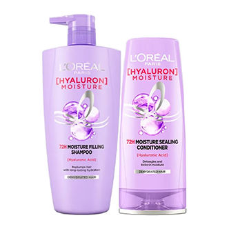 L'Or&eacute;al Paris 72H Moisture Filling Shampoo & Moisture Sealing Conditioner