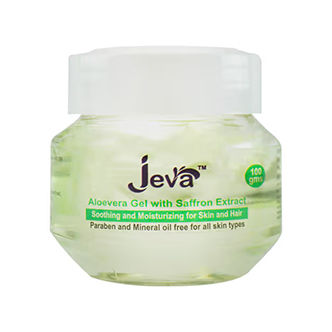 Jeva Pure Aloe Vera Gel With Saffron Extract
