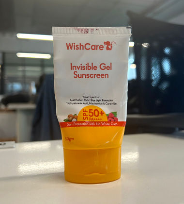 Wishcare Invisible Gel Sunscreen 