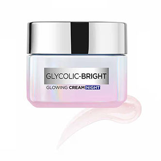 L'Oreal Paris Glycolic Bright Night Cream With Glycolic Acid & Niacinamide Skin Brightening Cream
