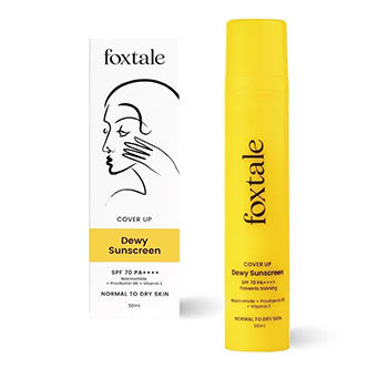 Foxtale Cover Up Dewy Sunscreen SPF 70 PA++++