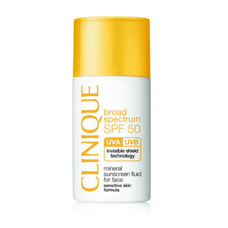 Clinique SPF 50 UVA/UVB Mineral Sunscreen Fluid For Face