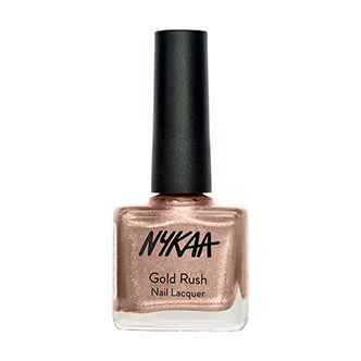 Nykaa Gold Rush Nail Lacquer - Lost In Gold 133