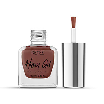 Renee Cosmetics Hyper Gel Nail Paint - Toffee Brown