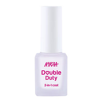 Nykaa Nail Care Double Duty 2-in-1 Top & Base Coat