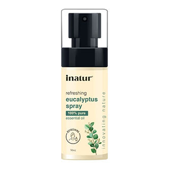 Inatur 100% Pure Eucalyptus Spray For Steam, Shower And Congestion Relief