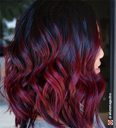 Burgundy Hair Colour – Mulled Wine