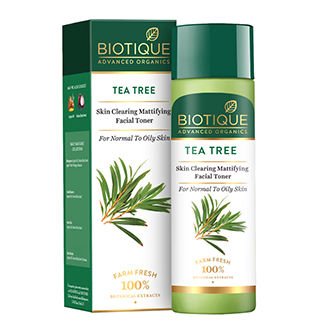 Biotique Tea Tree Skin Clearing Mattifying Facial Toner