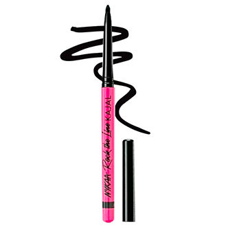 Nykaa Rock the line Kajal Eyeliner Pencil - Jet Black
