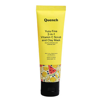 Quench Yuzu Fine 2-in-1 Vitamin C Scrub and Clay Mask
