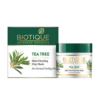 Biotique Tea Tree Skin Clearing Clay Mask
