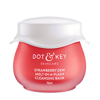 Dot & Key Strawberry Dew Deep Cleansing Balm For Face, Lip & Eye Waterproof Makeup Remover
