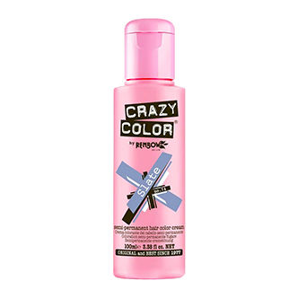 Crazy Color Semi Permanent Hair Color Cream - Slate No. 74
