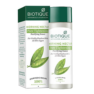 Biotique Bio Morning Nectar Visibly Flawless Toner with Himalayan Waters
