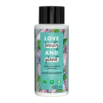 Love Beauty And Planet Onion, Black Seed Oil and Patchouli Hair Fall Control Shampoo
