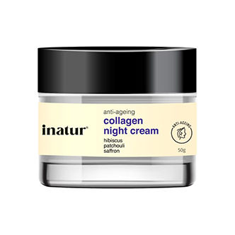 Inatur Anti - Ageing Collagen Night Cream With Hibiscus
