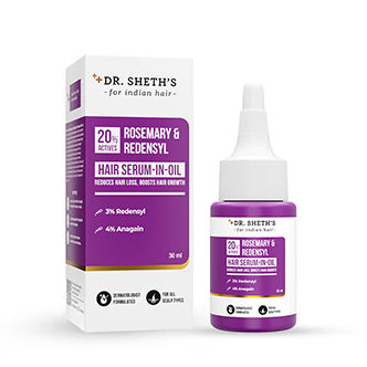 Dr Sheth's Rosemary & Redensyl Hair Serum-In-Oil
