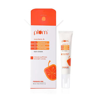 Plum 3% Vitamin C 3% Peptide & 3% Caffeine Eye Cream With Mandarin
