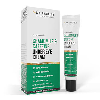 Dr. Sheth's Chamomile & Caffeine Under Eye Cream
