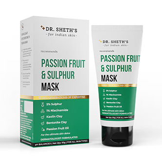 How to Get Rid of Pimples Overnight- sulfur mask
