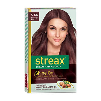 brown hair colour highlights - cinnamon brown
