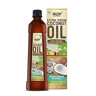 best Coconut Oil For Grey Hair - WOW Life Science Extra Virgin Coconut Oil