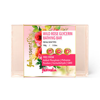 Fabessentials Wild Rose Glycerin Bathing Bar
