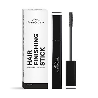 Aravi Organic Hair Finishing Stick - For Smooth, Shiny & Non-Greasy Look