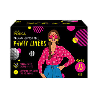 best panty liners uses- pinq polka