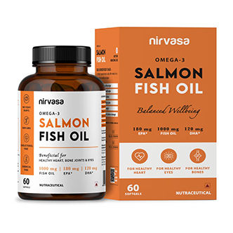 Nirvasa Salmon Fish Oil Softgel Capsules
