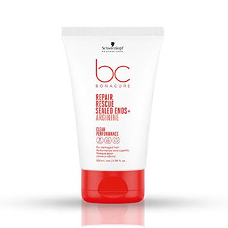 how to get rid of split ends- Schwarzkopf Professional Bonacure Peptide Repair Rescue Seal Ends
