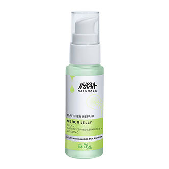 Nykaa Naturals Barrier Repair Face Serum Jelly With Nature-Derived Ceramides For Damaged Skin Barrier
