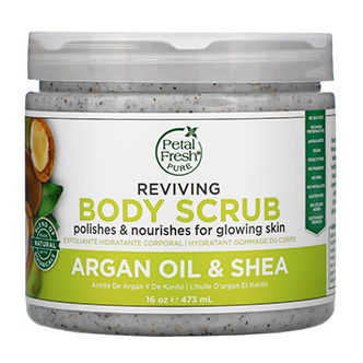 Bottle of the body scrub