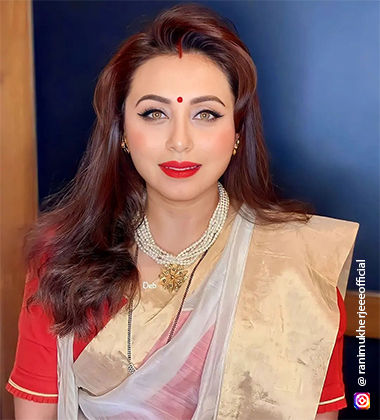 Rani Mukherjee in bold makeup