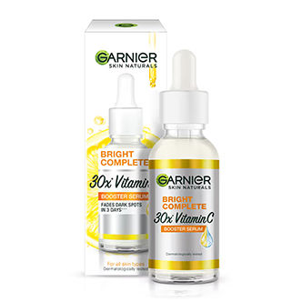 Garnier Bright Complete 30X Vitamin C Serum for Face with 2% Niacinamide + 0.5% Salicylic Acid - how to apply vitamin c serum