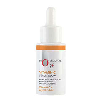 O3+ Professional Vitamin C Serum Glow with Glycolic Acid - how to use vitamin c serum on face at night