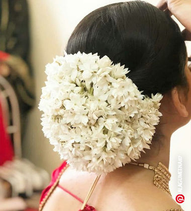 Juda Hairstyle Covered In Florals