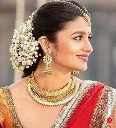 Gajra Juda Hairstyle