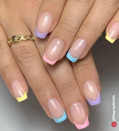 french nail art designs