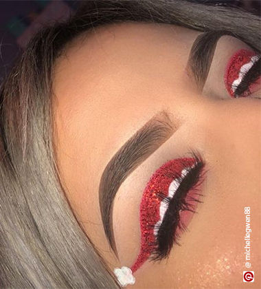 Christmas makeup ideas