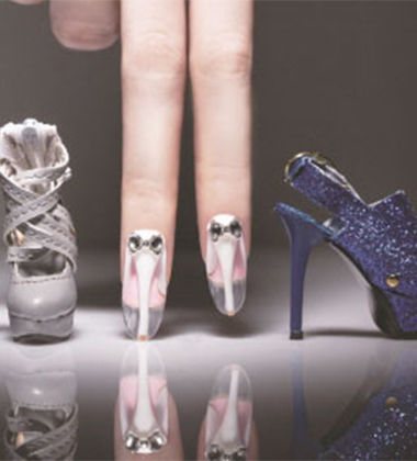 High Heel Nails - nail art designs Korean
