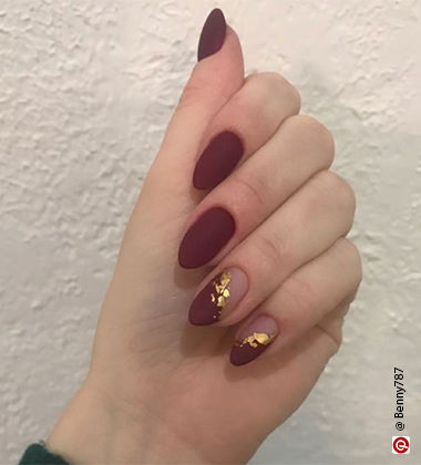 Matte Nails - Korean nail designs