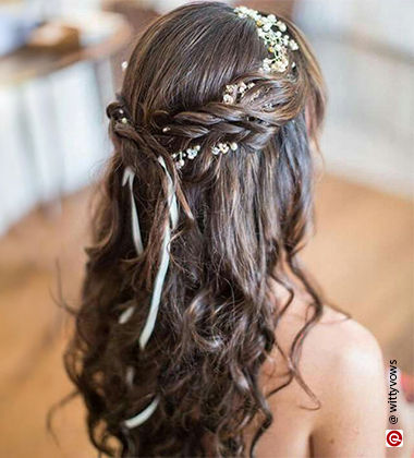  Reception Hairstyles - Crown Braid
