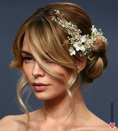 hair style for reception
