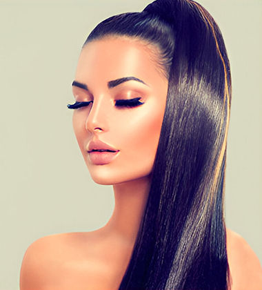 Side Swooped Ponytail
