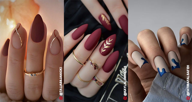 20 Trendy Matte Nail Art Designs For A Stylish Chic Look