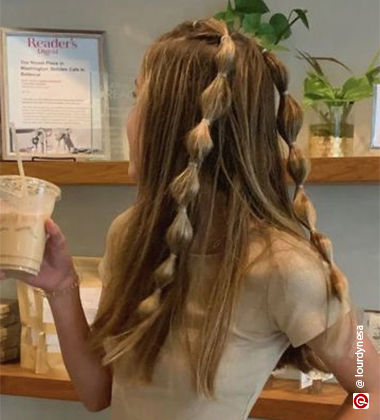 Bubble Braid Hairstyle