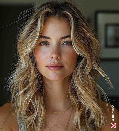 hairstyle for layer cut - shaggy bangs