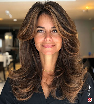 hairstyle for layer cut - bouncy layers